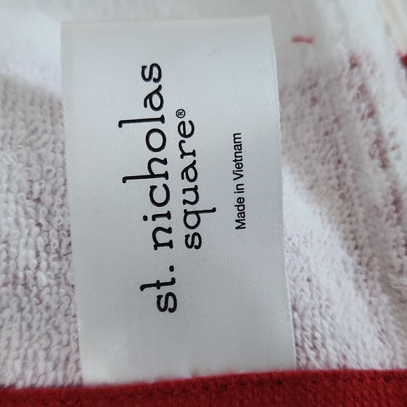 NWT Set Of 2 St. Nicholas Square Snowman Kitchen Towels ♥️⛄️🖤🎁 - Picture 9 of 13